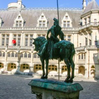 Pierrefonds, Merlin castle, France 2009