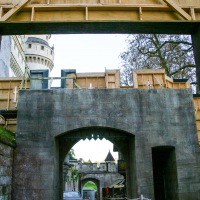 Pierrefonds, Merlin castle, France 2009