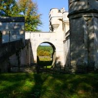 Pierrefonds, Merlin castle, France 2009