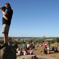 Stone circle area