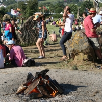 Stone circle area