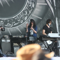 The Dead Weather at Pyramid Stage Glastonbury