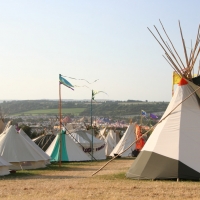 Tipi village