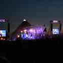 Pyramid at night with Stevie Wonder