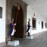 Ecuador, Quito. Presidential Palace