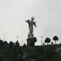 Ecuador, Quito, El Panecillo, the Virgin
