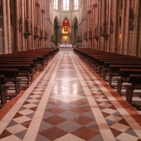 Ecuadorr, Quito. Basilica of the National Vow.