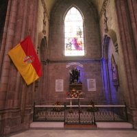 Ecuador, Quito. Basilica of the National Vow.