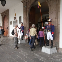 Ecuador, Quito. Presidential Palace