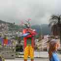 Ecuador, Quito. La Ronda in the historic area.