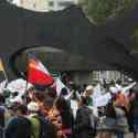 Ecuador, Quito. Demonstration