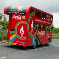 Olympic Torch in Stoke Mandeville