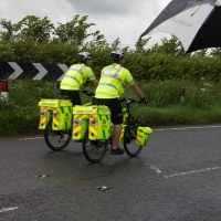 Olympic Torch in Stoke Mandeville