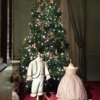 Waddesdon Manor dressed for Christmas 2012