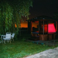 Hot Tub at night