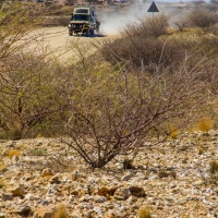 On the road to Ai Aiba Lodge