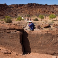 Twyfelfontein, Namibia  petroglyph