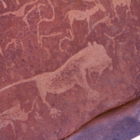 Twyfelfontein, Namibia  petroglyph