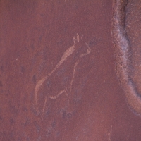 Twyfelfontein, Namibia  petroglyph