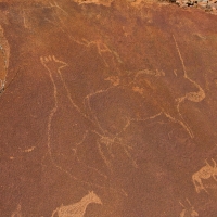 Twyfelfontein, Namibia  petroglyph