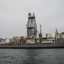 Boat trip from Walvis Bay - Oil ship