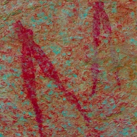 Rock art at the Spitzkoppe site, Namibia