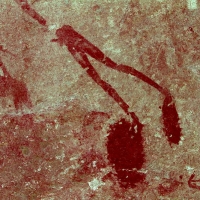 Rock art at Ai Aba Lodge, Erongo region, Namibia