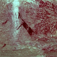 Rock art at Ai Aba Lodge, Erongo region, Namibia