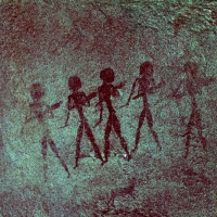 Rock art at Ai Aba Lodge, Erongo region, Namibia