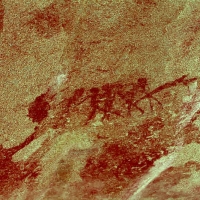 Rock art at Omandumba, Namibia