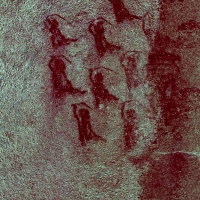 Rock art at Omandumba, Namibia