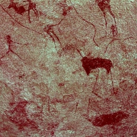 Rock art at Omandumba, Namibia