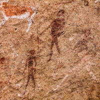 Namibia, Rock art, Brandberg