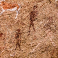 Namibia, Rock art, Brandberg