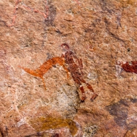 Namibia, Rock art, Brandberg