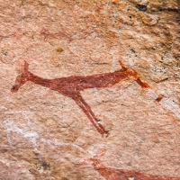 Namibia, Rock art, Brandberg