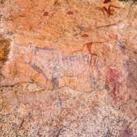 Namibia, Rock art, Brandberg