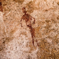 Namibia, Rock art, Brandberg