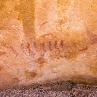 Namibia, Rock art, Brandberg