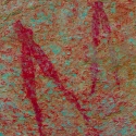 Rock art at the Spitzkoppe site, Namibia