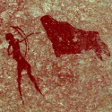 Rock art at Ai Aba Lodge, Erongo region, Namibia