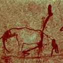 Rock art at Ai Aba Lodge, Erongo region, Namibia