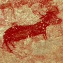 Rock art at Ai Aba Lodge, Erongo region, Namibia