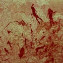 Rock art at Ai Aba Lodge, Erongo region, Namibia