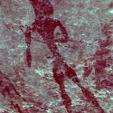 Rock art at Ai Aba Lodge, Erongo region, Namibia