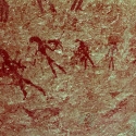 Rock art at Ai Aba Lodge, Erongo region, Namibia