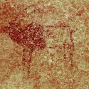 Rock art at Ai Aba Lodge, Erongo region, Namibia