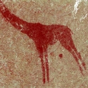 Rock art at Ai Aba Lodge, Erongo region, Namibia