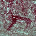 Rock art at Ai Aba Lodge, Erongo region, Namibia