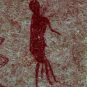 Rock art at Ai Aba Lodge, Erongo region, Namibia